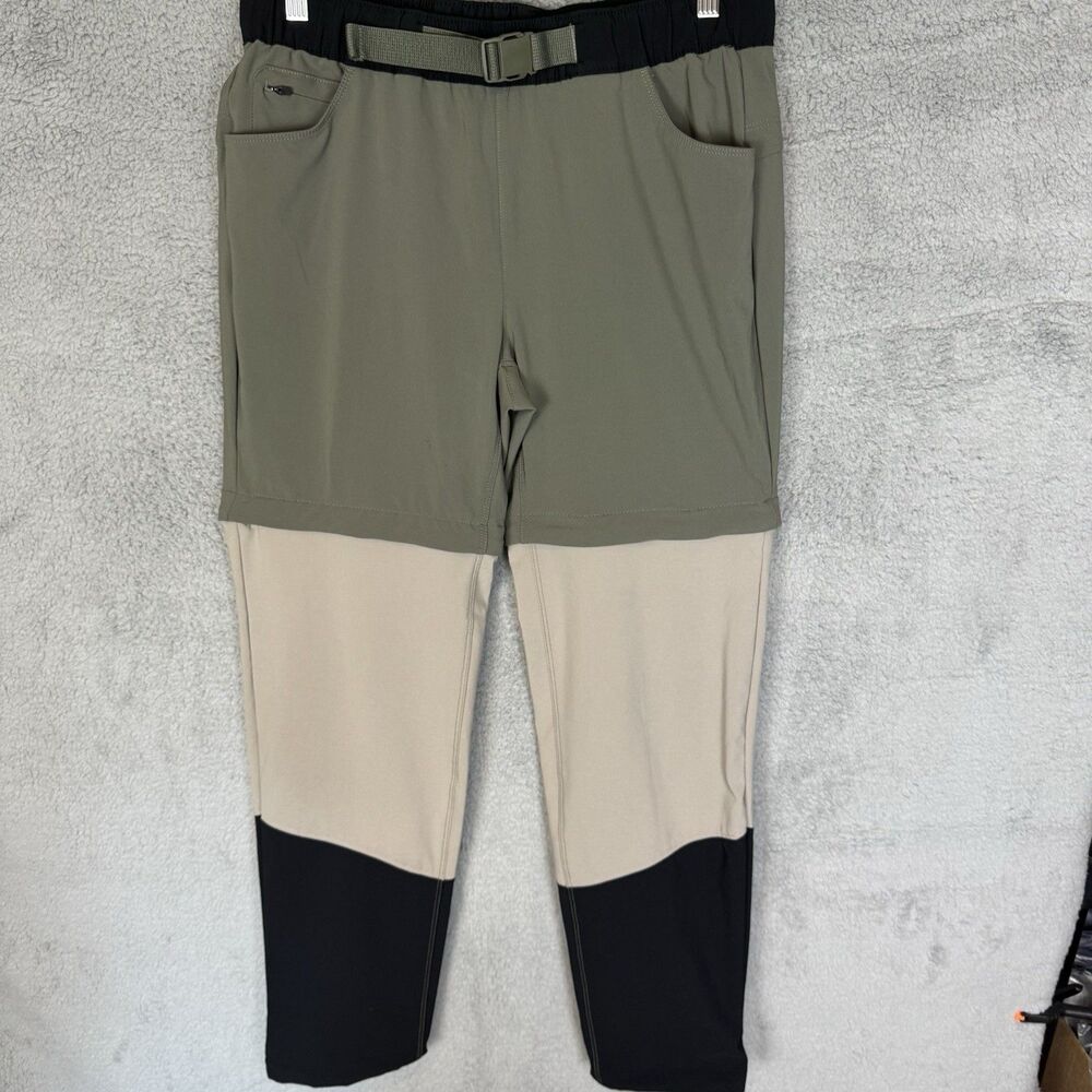 Eddie‎ Bauer Travex Pants Women 8 Hiking Outdoors Nylon Stretch Convertible